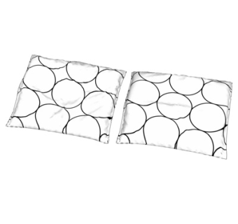 现代布艺枕头su模型