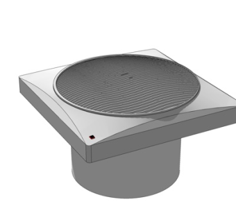 现代排风机su模型