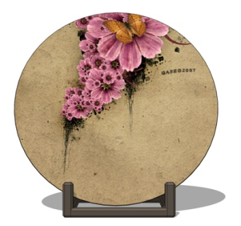 新中式饰品摆件su模型