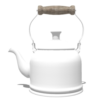 现代茶壶su模型