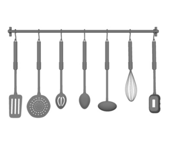 现代金属厨具su模型