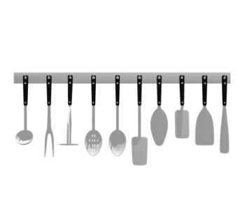 现代金属厨具su模型