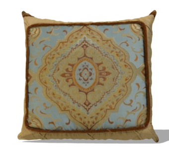 现代布艺抱枕su模型