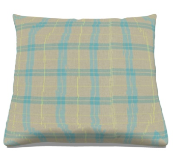 现代布艺抱枕su模型