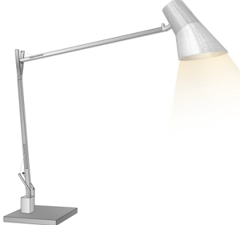 现代台灯su模型