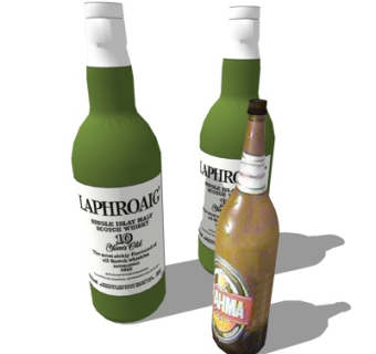 现代啤酒su模型