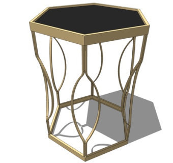 现代角几su模型