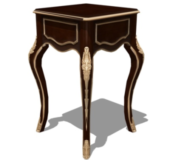 简欧角几su模型