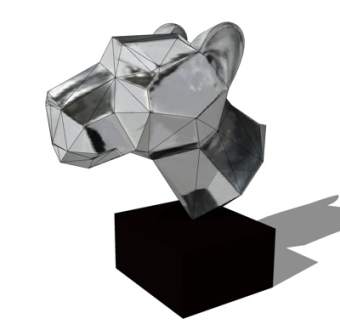 现代装饰品su模型