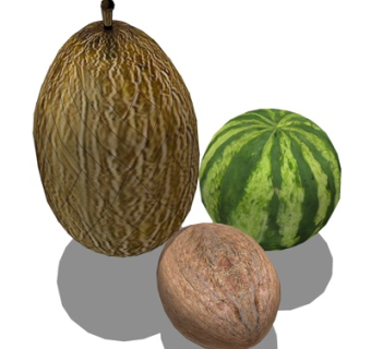 现代水果su模型