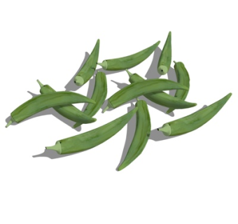 现代青椒su模型