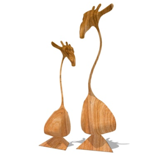 现代装饰品su模型