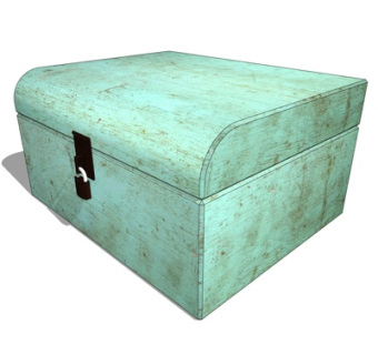 北欧装饰柜su模型