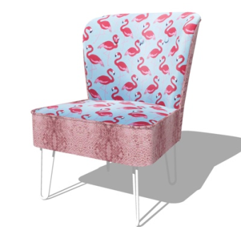 现代休闲椅su模型