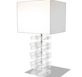 现代台灯su模型