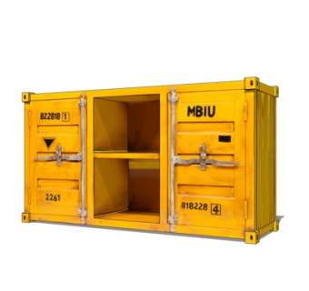 工业风斗柜su模型