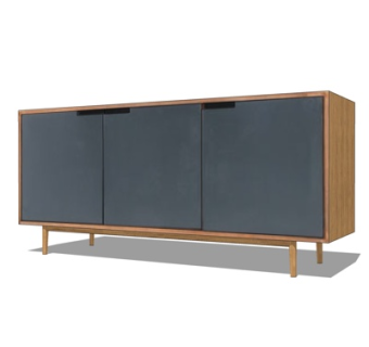 新中式斗柜su模型