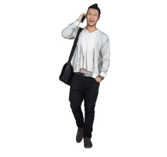 现代站姿男性su模型