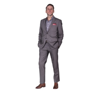 现代站姿男性su模型