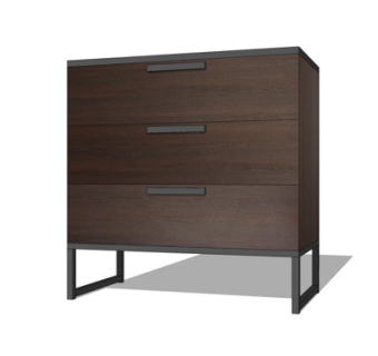 现代斗柜su模型