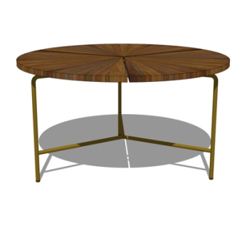 现代餐桌su模型