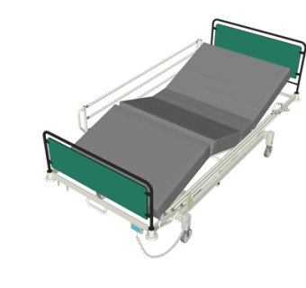 现代医疗床su模型