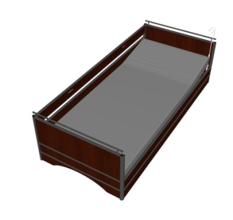 现代医疗床su模型