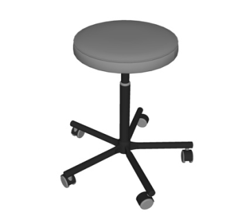 现代凳子su模型