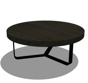 现代茶几su模型