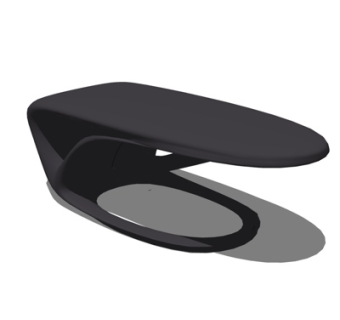 现代茶几su模型