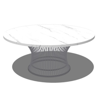 现代茶几su模型