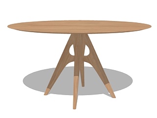 <em>北欧</em>餐桌us模型