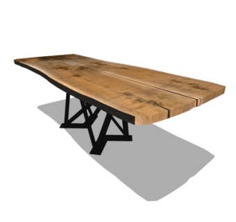 工业风茶几su模型