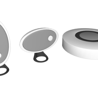 现代音响设备su模型