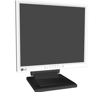 现代电脑显示器su模型