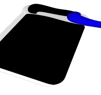 现代鼠标垫su模型