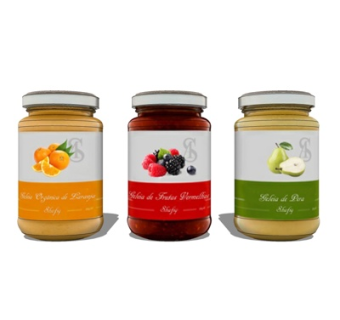 现代水果罐头su模型