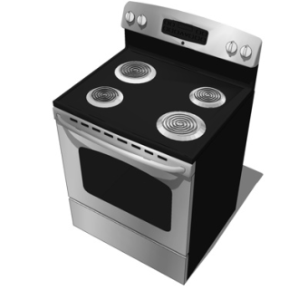 现代炉灶烤箱su模型