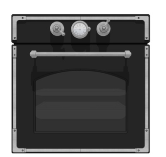 现代烤箱su模型