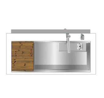 现代洗手盆su模型