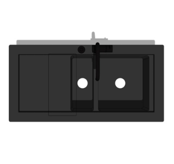 现代洗手盆su模型