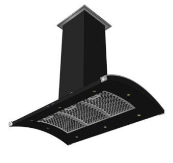 现代抽油烟机su模型