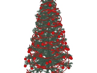 现代<em>圣诞树su模型</em>