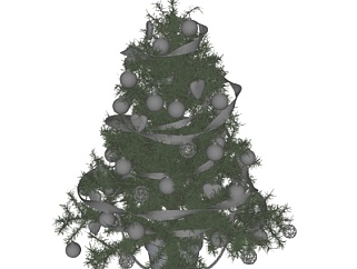 现代<em>圣诞树</em>su模型