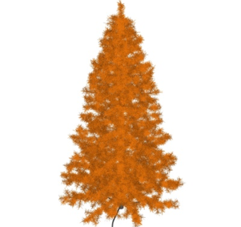 现代圣诞树su模型