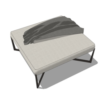 现代凳子us模型