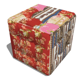 现代凳子us模型