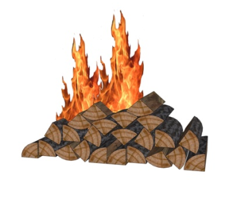 现代木材su模型