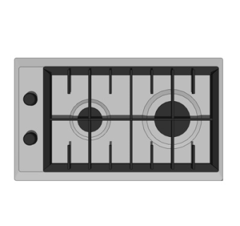现代炉灶su模型