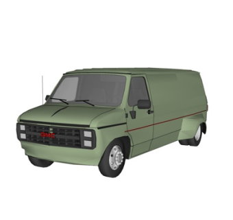 现代家用汽车su模型